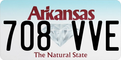 AR license plate 708VVE