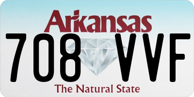AR license plate 708VVF