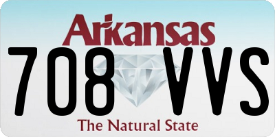 AR license plate 708VVS