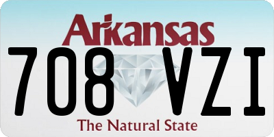 AR license plate 708VZI