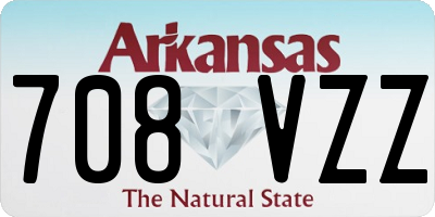 AR license plate 708VZZ