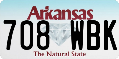 AR license plate 708WBK