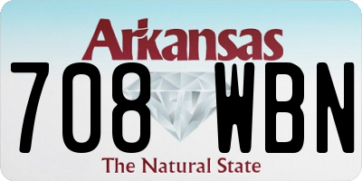 AR license plate 708WBN