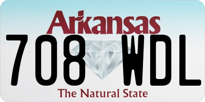 AR license plate 708WDL