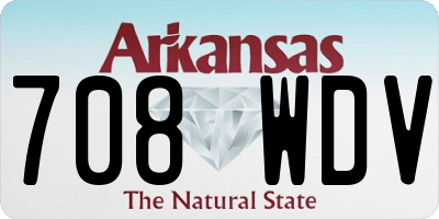 AR license plate 708WDV