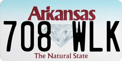AR license plate 708WLK