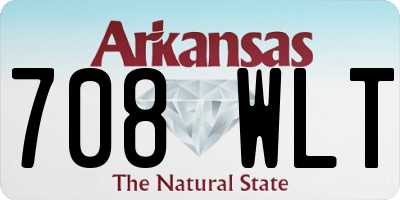 AR license plate 708WLT