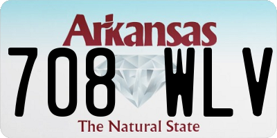AR license plate 708WLV