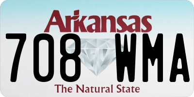 AR license plate 708WMA