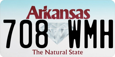 AR license plate 708WMH