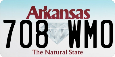 AR license plate 708WMO