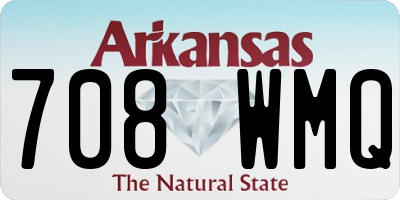 AR license plate 708WMQ