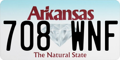 AR license plate 708WNF