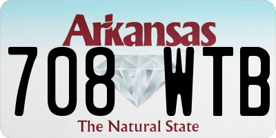 AR license plate 708WTB