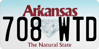 AR license plate 708WTD