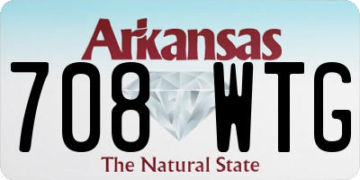 AR license plate 708WTG