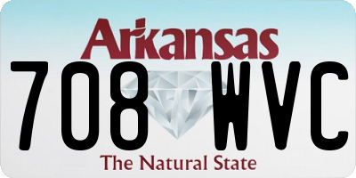 AR license plate 708WVC