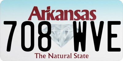AR license plate 708WVE