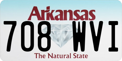 AR license plate 708WVI