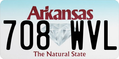AR license plate 708WVL