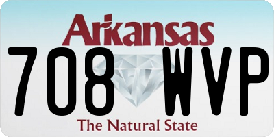 AR license plate 708WVP