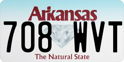 AR license plate 708WVT