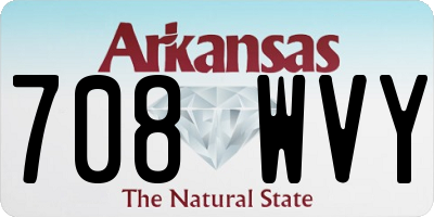 AR license plate 708WVY