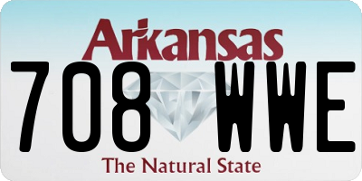 AR license plate 708WWE