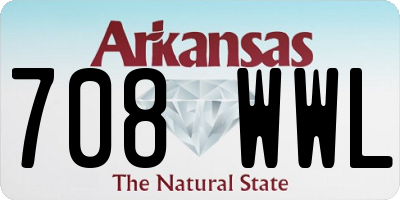 AR license plate 708WWL