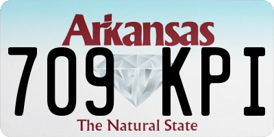 AR license plate 709KPI