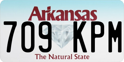 AR license plate 709KPM