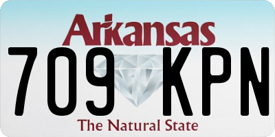 AR license plate 709KPN