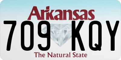 AR license plate 709KQY