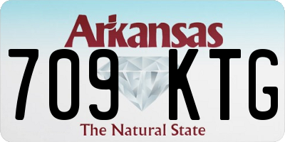 AR license plate 709KTG