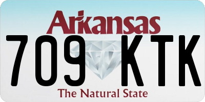 AR license plate 709KTK