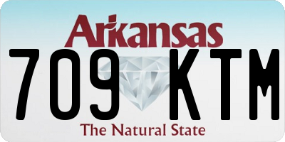 AR license plate 709KTM