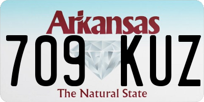 AR license plate 709KUZ