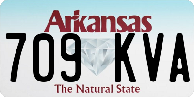 AR license plate 709KVA