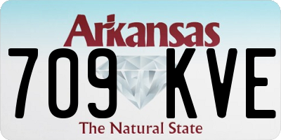 AR license plate 709KVE