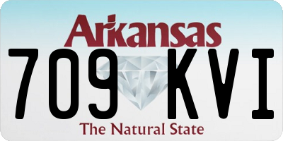 AR license plate 709KVI
