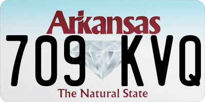 AR license plate 709KVQ