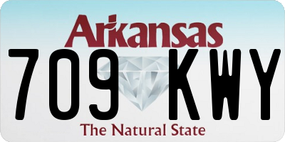 AR license plate 709KWY