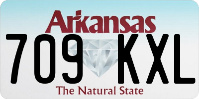 AR license plate 709KXL