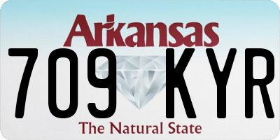 AR license plate 709KYR