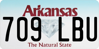 AR license plate 709LBU