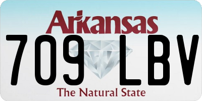 AR license plate 709LBV