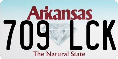 AR license plate 709LCK
