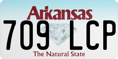 AR license plate 709LCP
