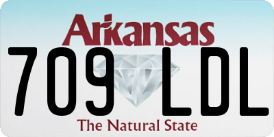 AR license plate 709LDL
