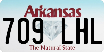 AR license plate 709LHL